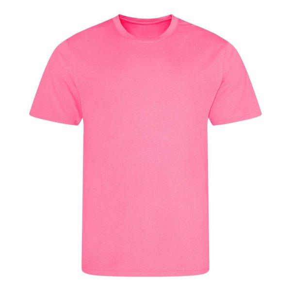 JC001 környakas sport férfi póló Just Cool, Electric Pink-XL