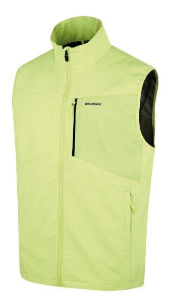 HUSKY férfi softshell mellény Salien M, világoszöld