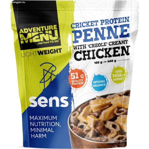 Adventure menu SENS Crunchier protein penne csirkével kreol krémes
mártásban, 400g