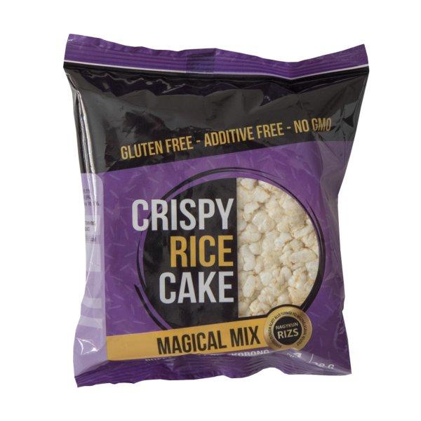 Crispy Rice Cake puffasztott rizskorong magical mix, sós 32g