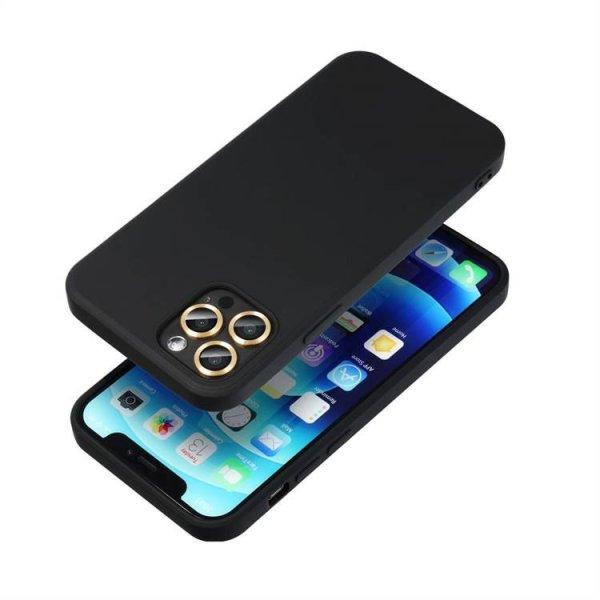 Szilikon Case Samsung Galaxy A14 5G / A14 4G fekete szilikon tok