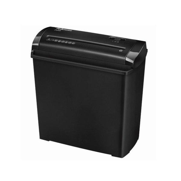 Iratmegsemmisítő, 5lap, csík vágás 7mm, Fellowes® Powershred P-25S