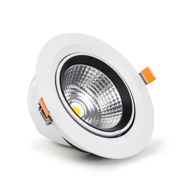 Avide LED mélysugárzó Aura Kerek 20W IP20 2200lm 20° NW 4000K