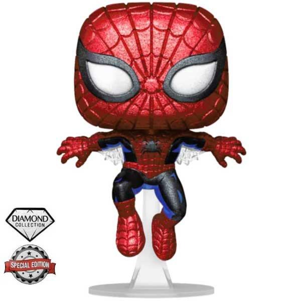 POP! Spider Man (Marvel) Special Kiadás (Diamond Collection) figura