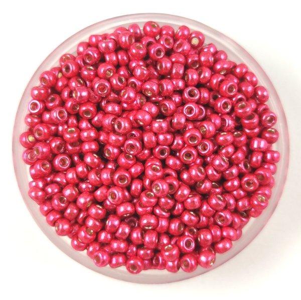 Miyuki kásagyöngy - 4211 - Duracoat Galvanized Light Cranberry - méret:11/0 -
30g-AKCIOS