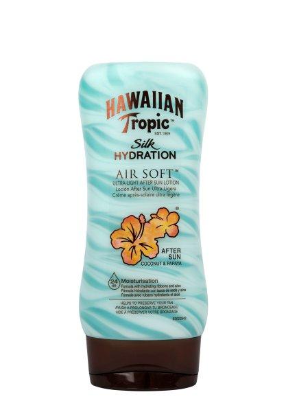 Hawaiian Tropic Napozás utáni hidratáló tej Silk Hydration
(Ultra Light Hawaiian Tropic After Sun Lotion) 180 ml