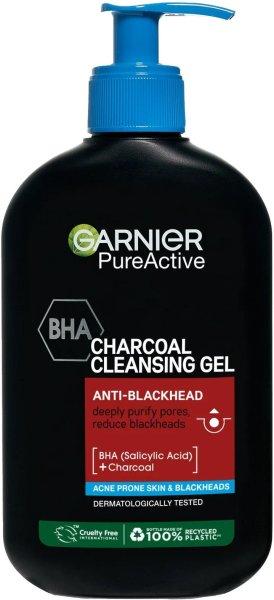 Garnier Mitesszerek elleni tisztító zselé (Charcoal Cleansing
Gel) 250 ml