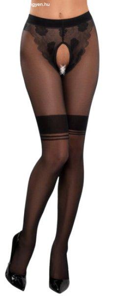 Cottelli LEGWEAR Crotchless tights, S