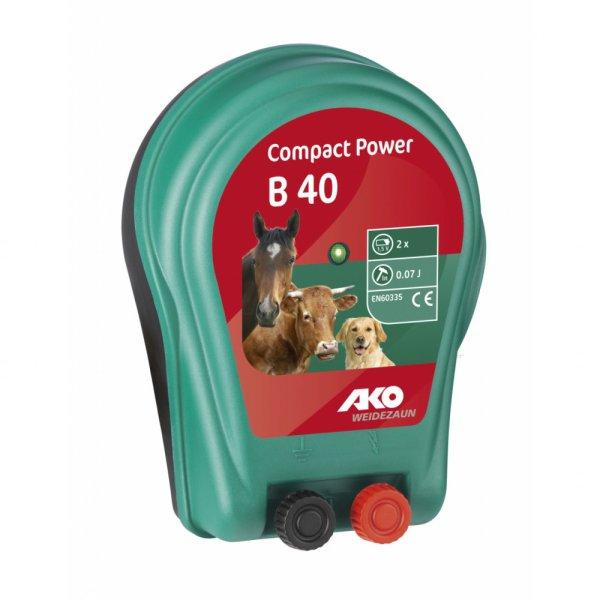 AKO Compact Power B40 villanypásztor készülék 2x1,5 V