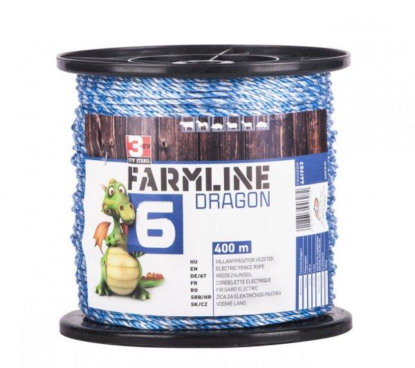 FarmLine Dragon 6 villanypásztor vezeték - 400 m