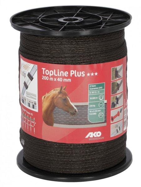 Toplineplus szalag 200m, 40mm, 10x0,30 TriCond, barna