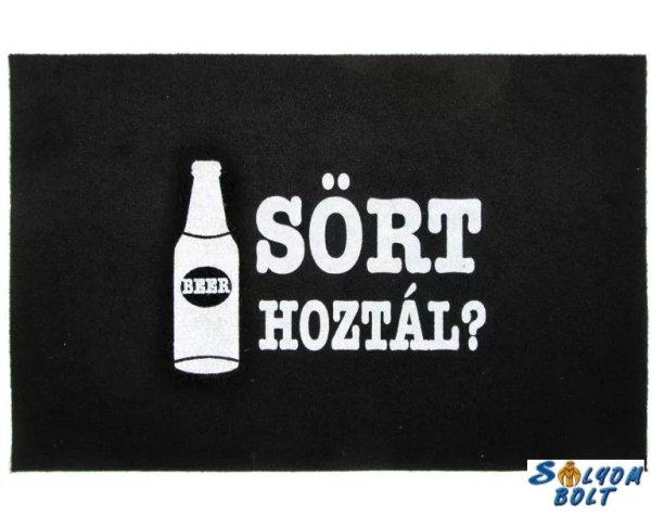 Vicces lábtörlő, Sört hoztál?