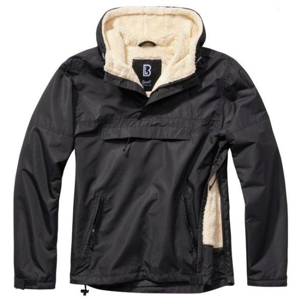 Brandit Windbreaker Sherpa dzseki, fekete