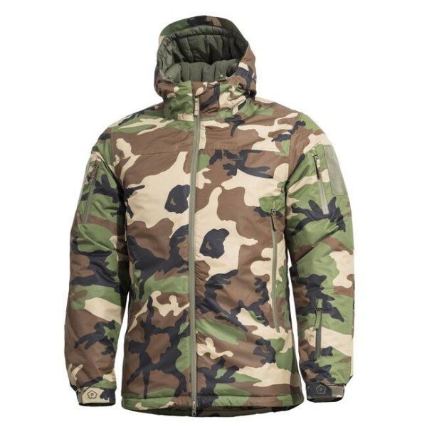 Pentagon férfi parka kabát Hoplite, Woodland