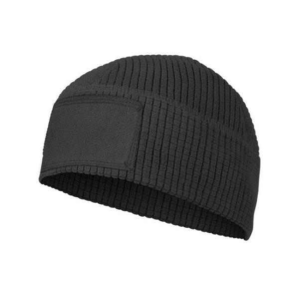 Helikon-Tex Sapka RANGE Beanie - Grid Fleece - fekete