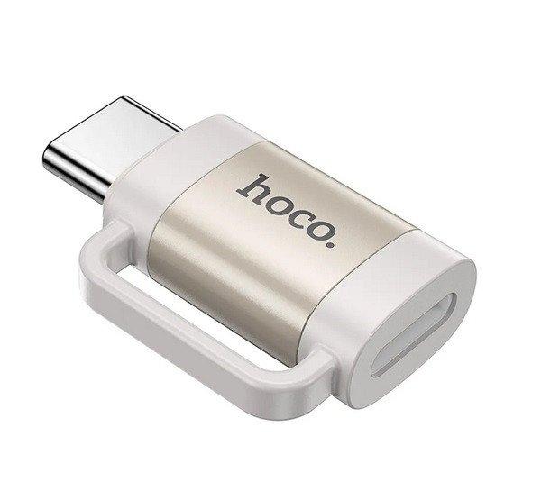 HOCO UA31E adapter (lightning aljzat - Type-C, adatátvitel és töltés, OTG)
VILÁGOSSZÜRKE