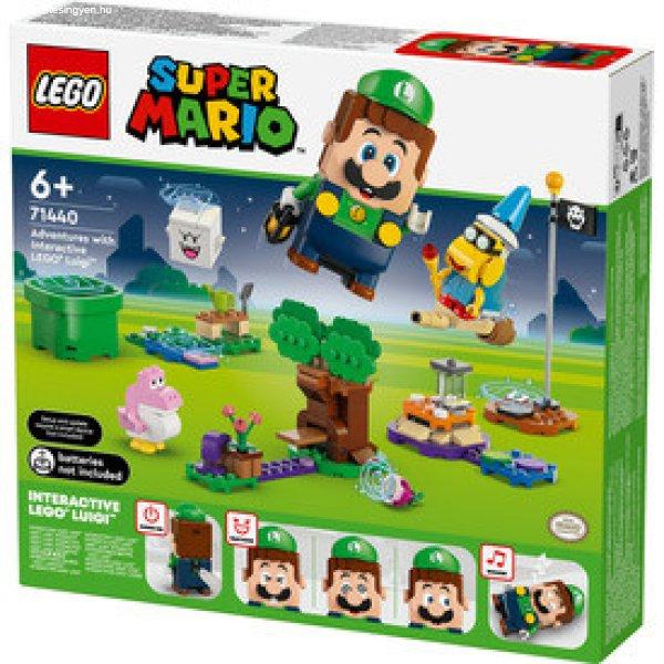 LEGO Super Mario 71440 Kalandok az interaktív LEGO Luigi figurával