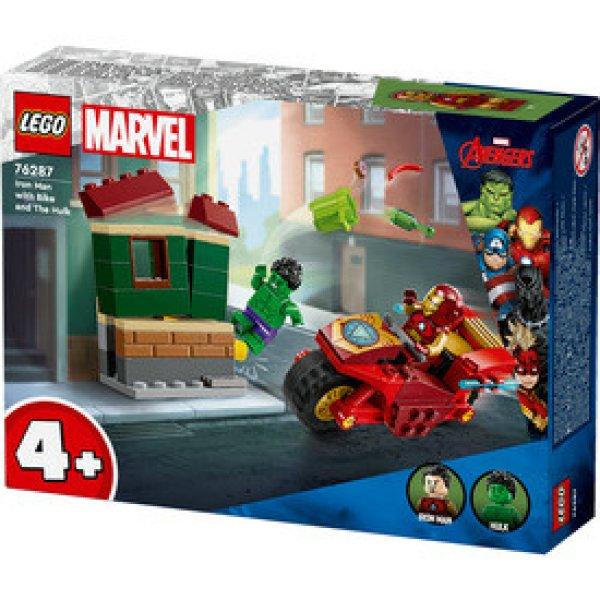 LEGO Super Heroes 76287 Vasember motorral és hulk