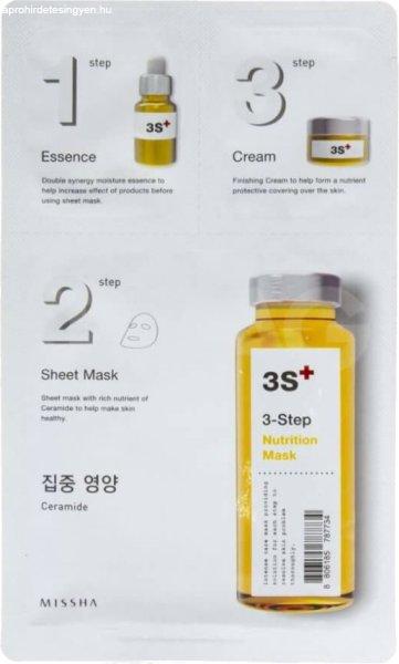 Missha Háromlépéses tápláló arcmaszk (3-Step
Nutrition Mask)