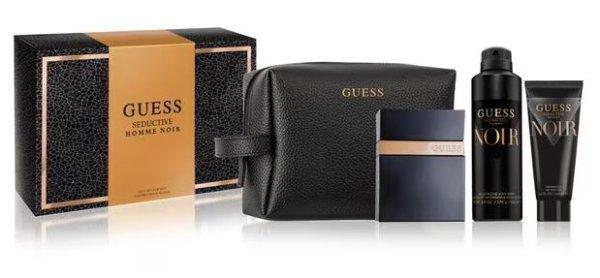 Guess Seductive Noir Homme - EDT 100 ml + tusfürdő 100 ml + dezodor
170 g + kozmetikai táska