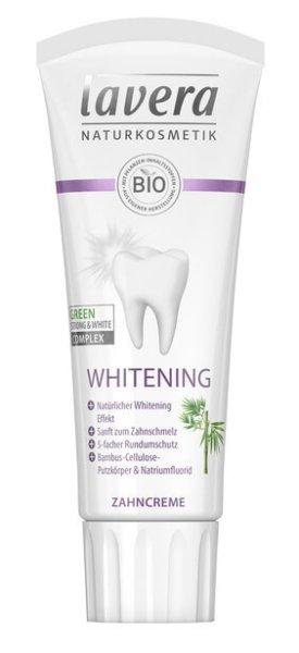 Lavera Fehérítő fogkrém bambusz kivonattal Whitening 75 ml