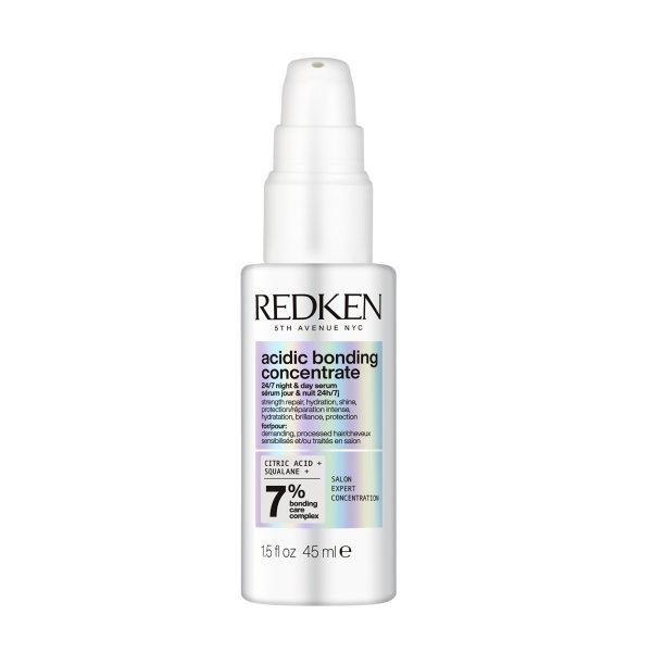 Redken Intenzív nappali és éjszakai szérum a
sérült haj helyreállítására Acidic Bonding
Concentrate (24/7 Night & Day Serum) 45 ml