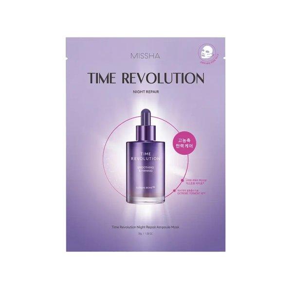 Missha Öregedés elleni maszk Time Revolution Night Repair (Ampoule
Mask) 30 g