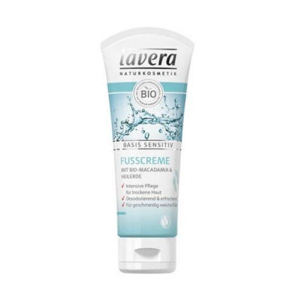 Lavera Természetes lábkrém Basis Sensitiv (Foot Cream) 75 ml