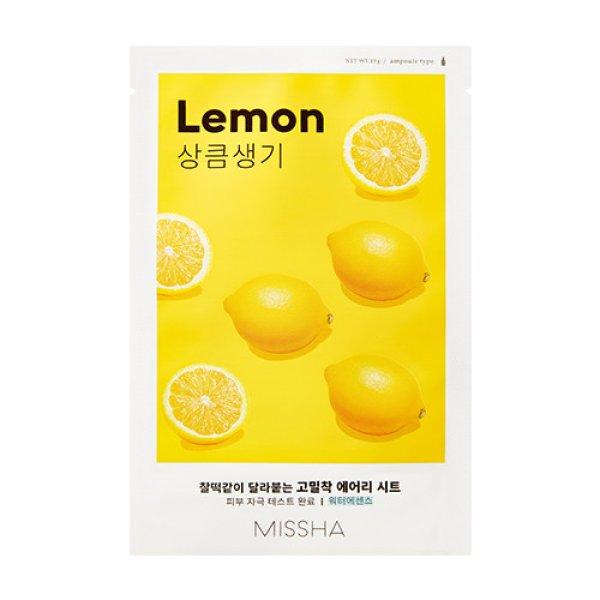 Missha Szövetmaszk citromkivonattal Lemon (Airy Fit Sheet Mask) 19 g