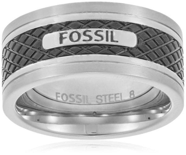 Fossil Divatos acél gyűrű JF00888040 60 mm