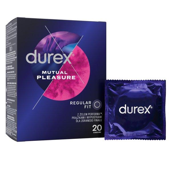 Durex Óvszer Mutual Pleasure Regular Fit 20 db