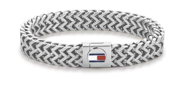 Tommy Hilfiger Masszív férfi acél karkötő 2790245