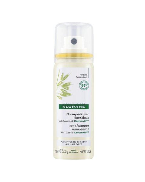 Klorane Száraz sampon ceramidokkal Zab (Dry Shampoo) 50 ml