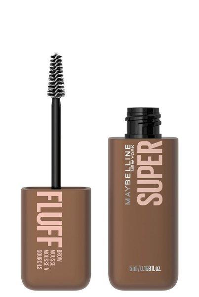 Maybelline Szemöldökzselé a telt és dús
megjelenésért Superfluff (Brow Mousse) 5 ml 255 Soft Brown