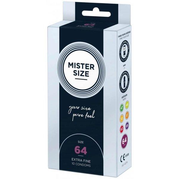  MISTER SIZE 64 mm Condoms 10 pieces 