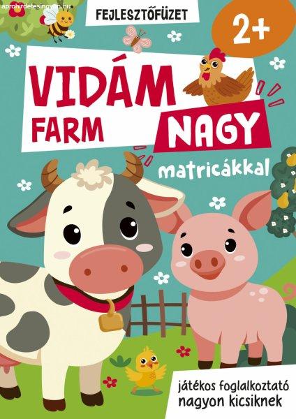 Vidám farm - nagy matricákkal 