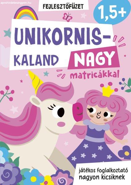 Unikornis kaland - nagy matricákkal 