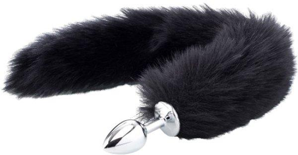 ZENN Deluxe Fluffy Fox Plug - Black