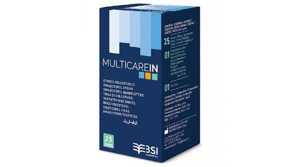 Multicare IN koleszterin tesztcsík 25 db.