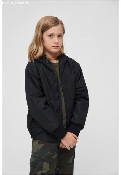 Brandit Kids Windbreaker Frontzip black