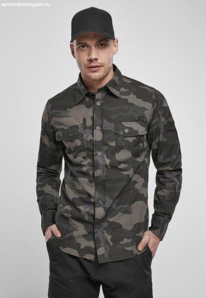 Brandit Slim Worker Shirt darkcamo