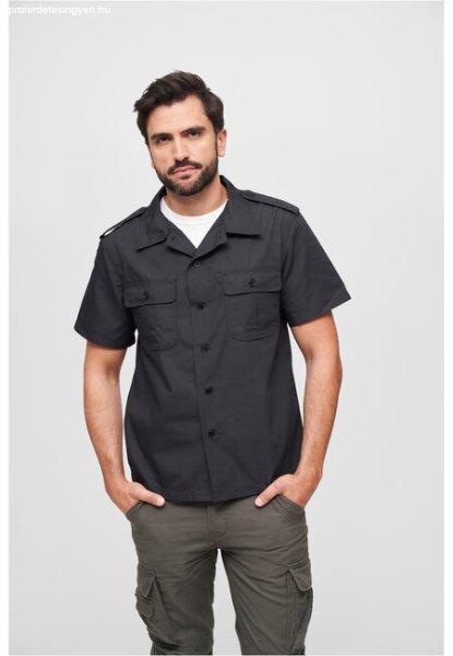 Brandit US Shirt Ripstop shortsleeve black