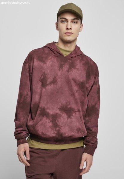 Urban Classics Tye Dyed Hoody cherry