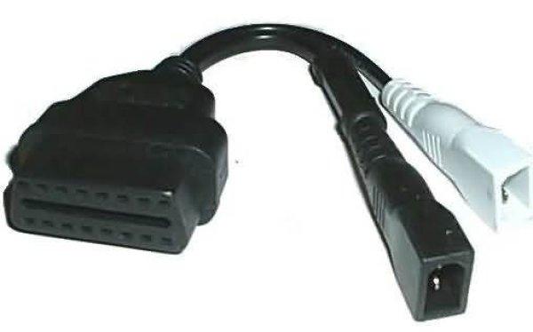 2X2 átalakító OBD2 OBD1 Vag COM Adapter Audi VW Skoda