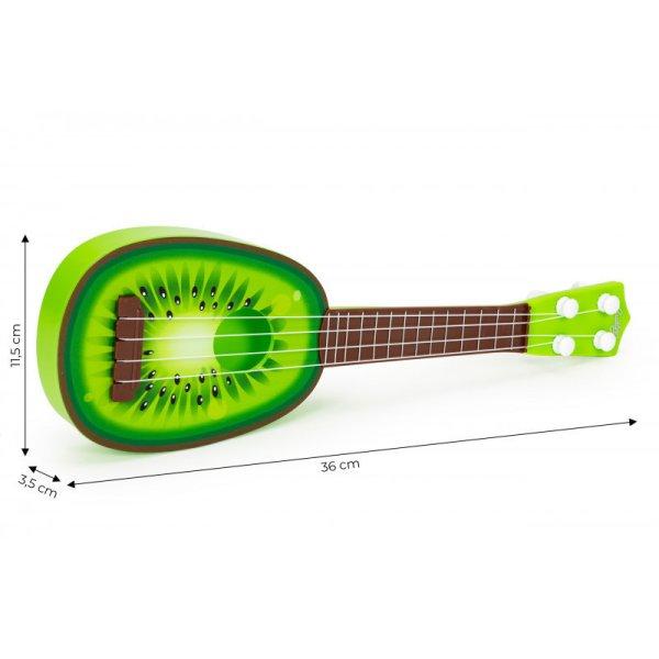 Gyermek Ukulele gitár négy húrral - Játékos hangszer kezdőknek - Kiwi