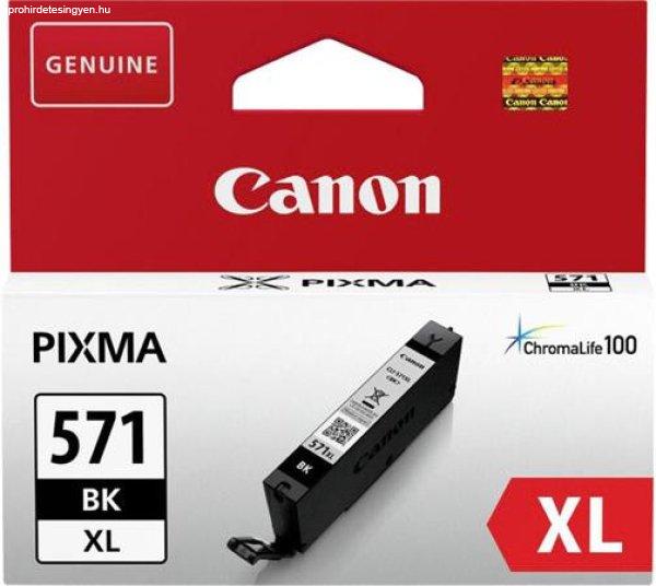 CLI-571XL Tintapatron Pixma MG 5700 Series/6800 Series/7700 Series
nyomtatókhoz, CANON, fekete, 11 ml