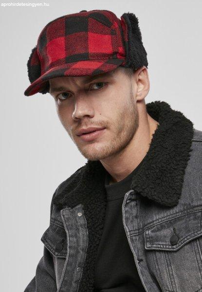 Brandit Lumberjack Wintercap red/black