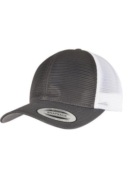 Urban Classics 360° Omnimesh  2-Tone Cap charcoal/white