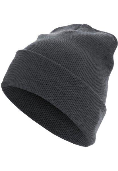 Urban Classics Beanie Basic Flap Long Version h.grey