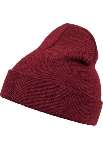 Urban Classics Beanie Basic Flap maroon